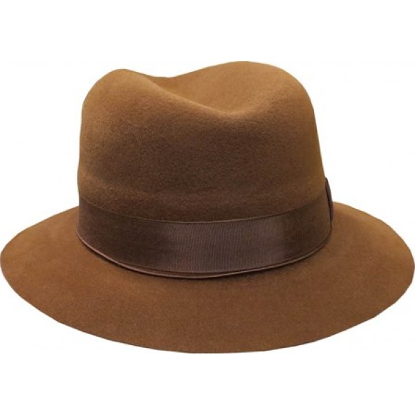 Brown ladies hat hotsell